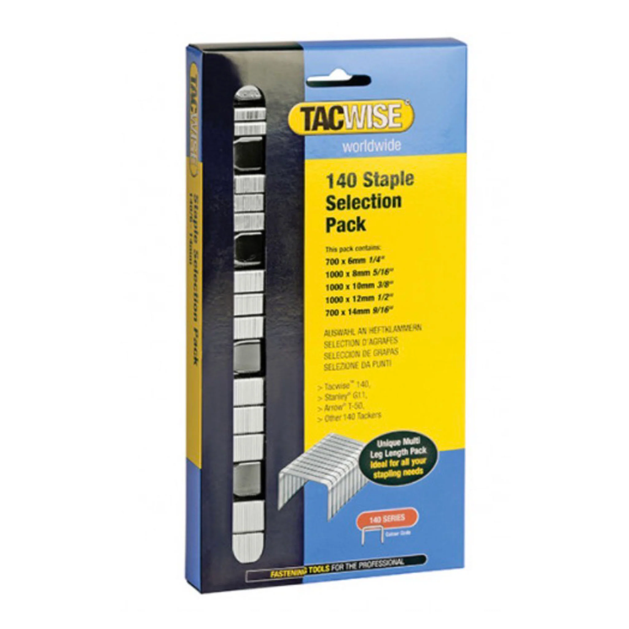 Tacwise Type 140 Series Staples Glavanised Finish - Image 13